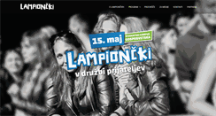Desktop Screenshot of lampioncki.si